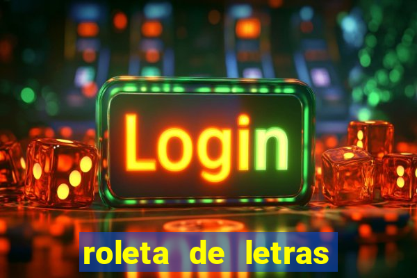 roleta de letras stop online